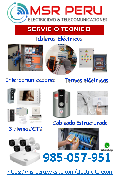 Servicio Técnico Intercomunicadores, CCTV y electricidad 985057951