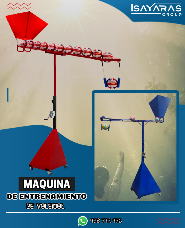 Maquina para entrenar voley / Isayaras Group