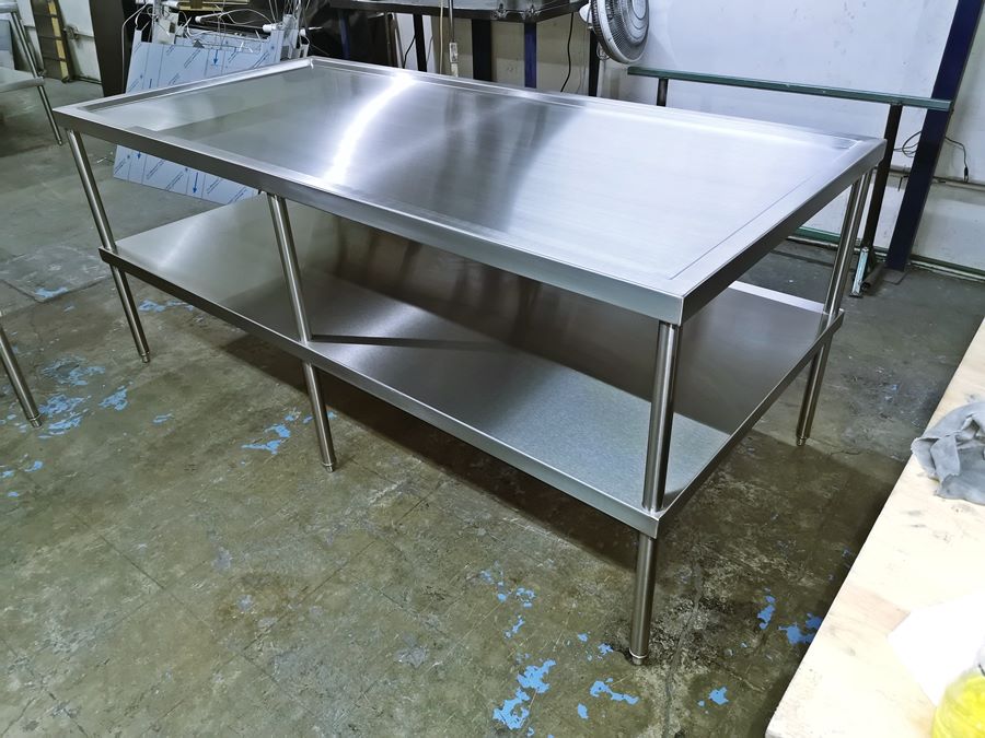MESA PANADERA DE ACERRO