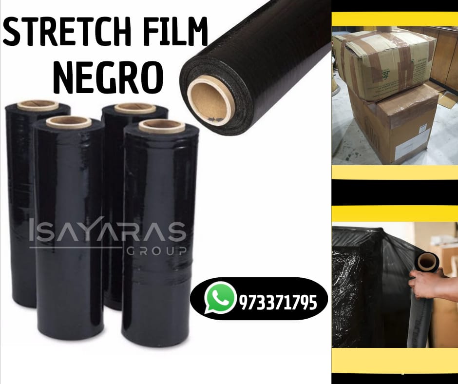 STRETCH FILM NEGRO