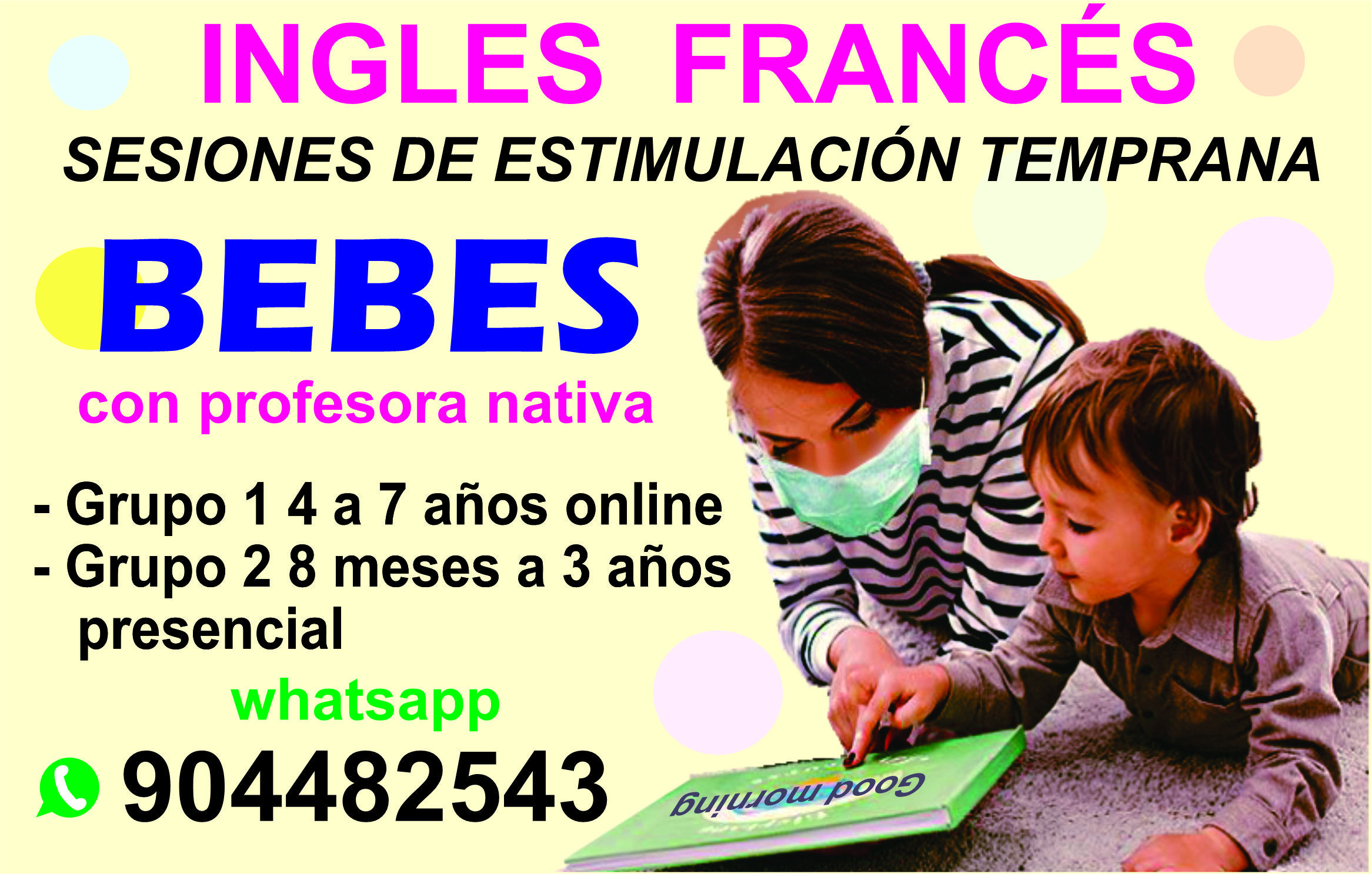 ESTIMULACION TEMPRANA DE INGLES para BEBES y NIÑOS