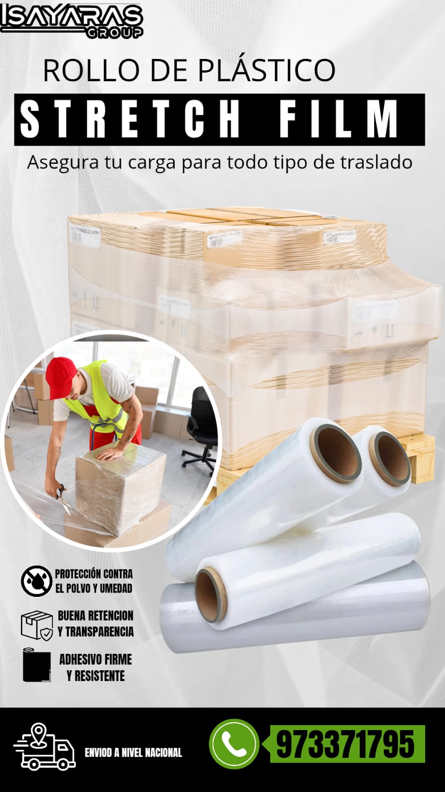 FILM PLASTICO RESISTENTE