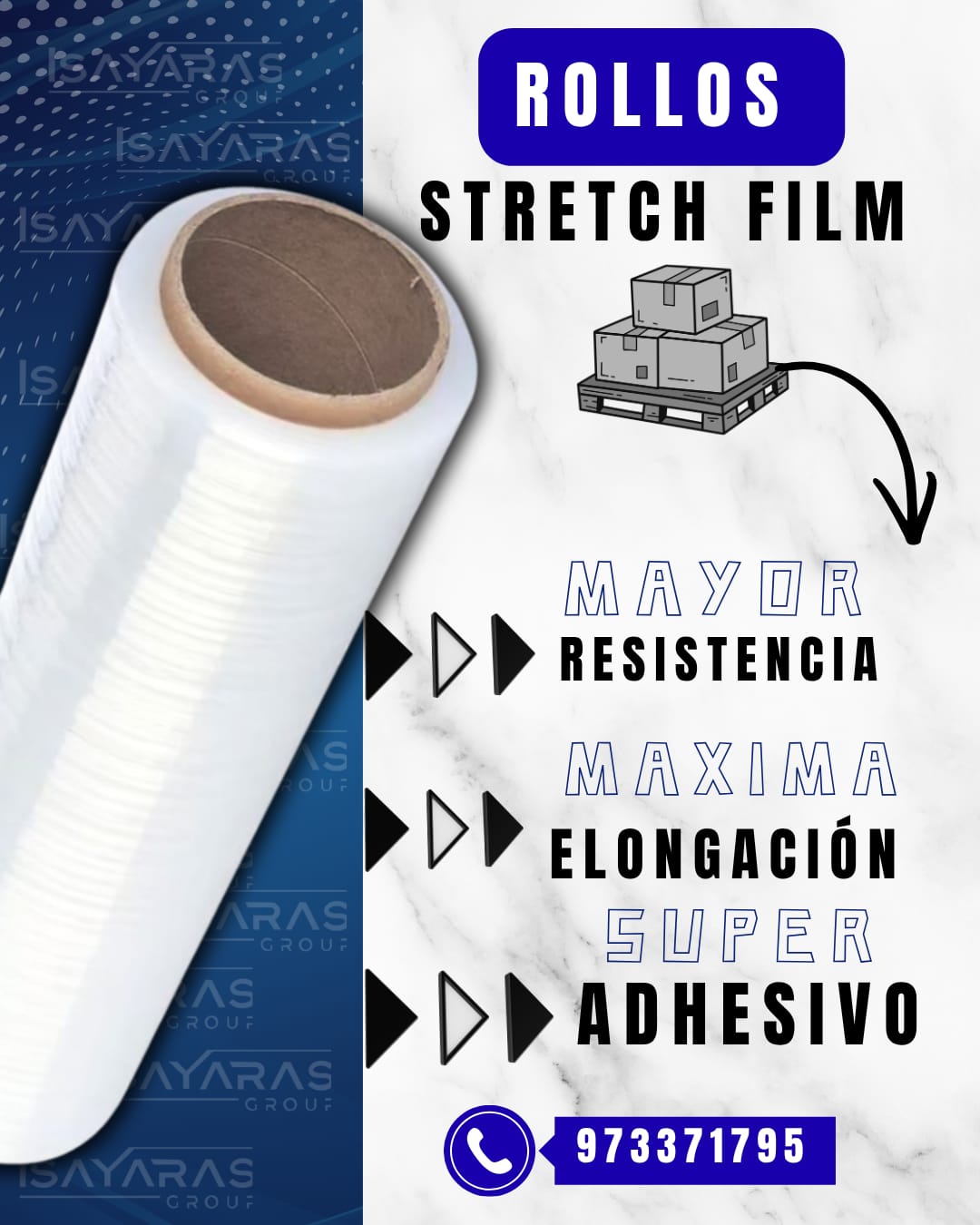 stretch film tranparente , stretch fil de colores