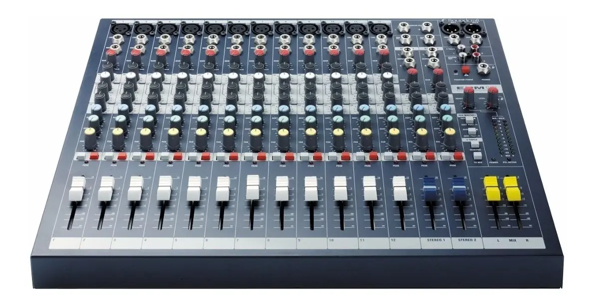 Soundcraft Epm12 Consola Mixer 12 Canales Sonido Profesional