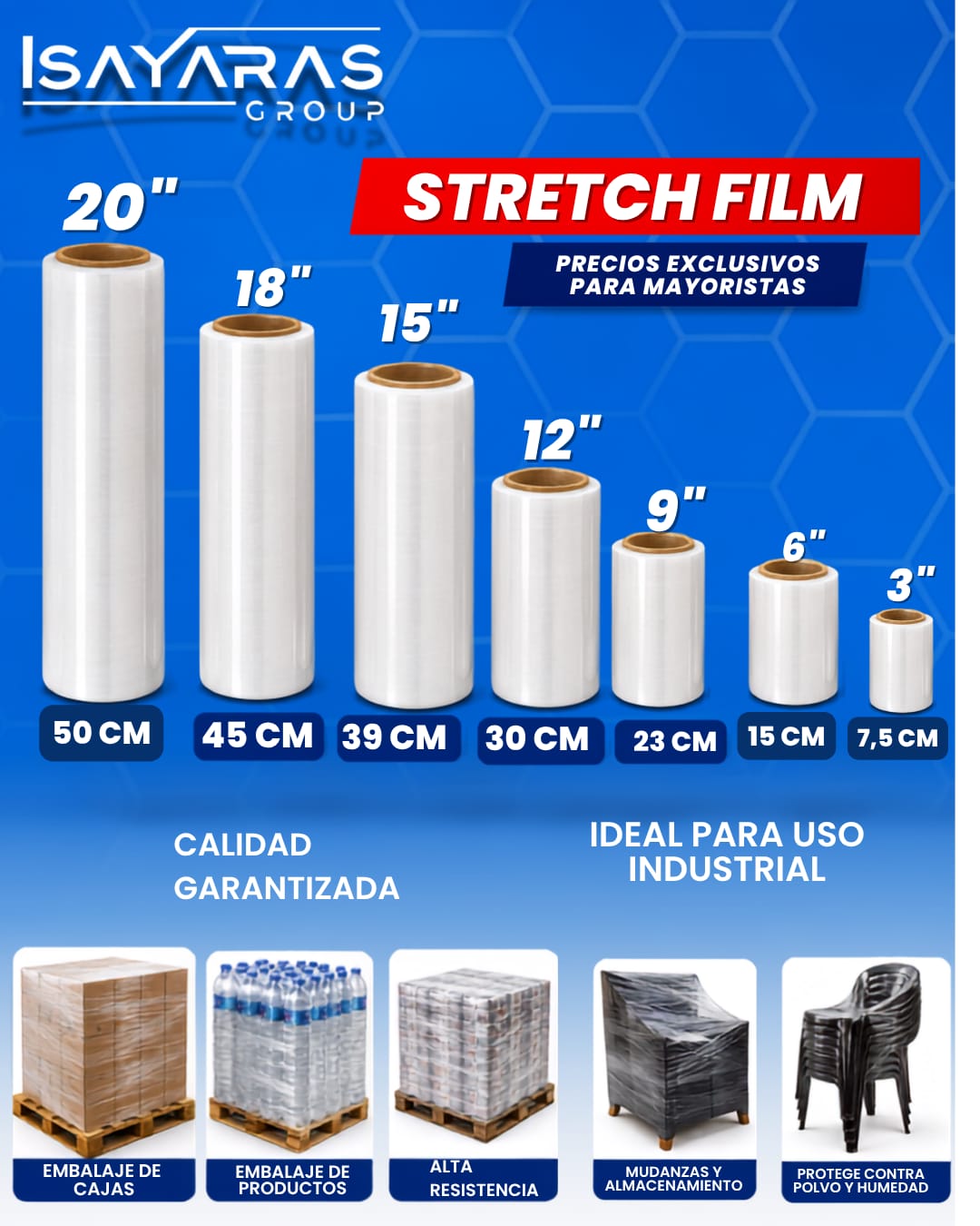 PAPEL FILM TRASPARENTE - ISAYARAS GROUP