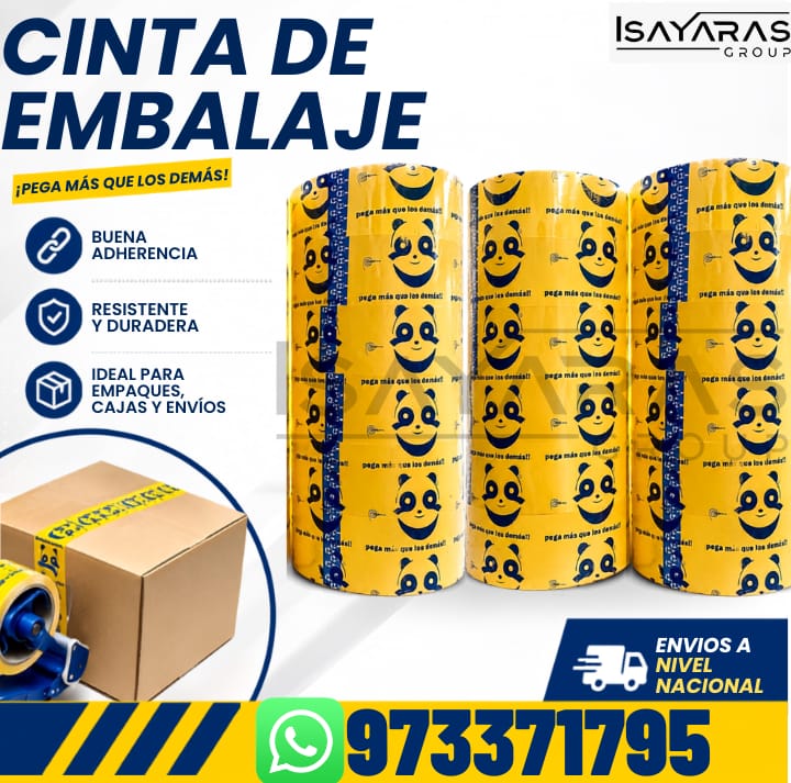 CINTA PANDA ¡EMBALA TUS PRODUCTOS DE FORMA PRÁCTICA!
