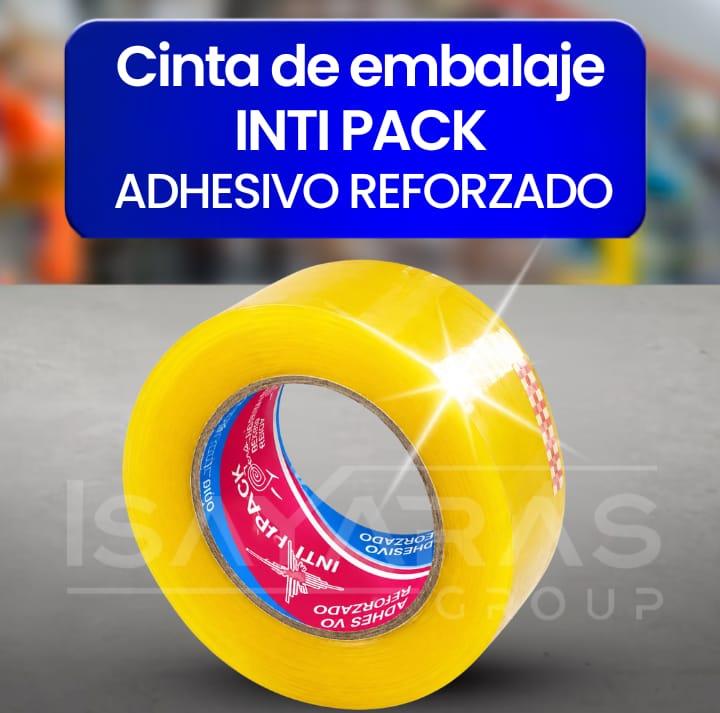 CINTA DE EMBALAJE INTI PACK – ADHESIVO REFORZADO