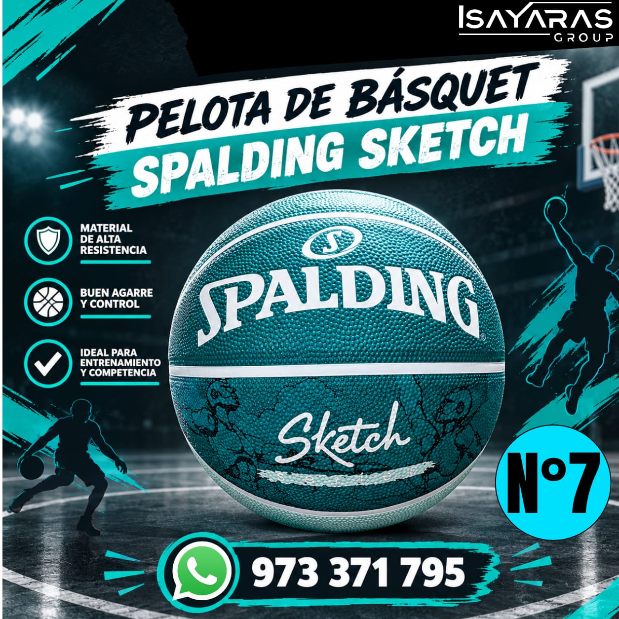 🏀🔥 **¡DOMINA LA CANCHA CON SPALDING!** 🔥🏀